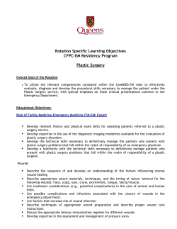 Plastic - Queen`s Department of Family Medicine