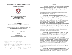 Subclinical Mastitis and Infant Growth in the