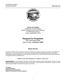 STATE OF ALASKA - AWS.state.ak.us