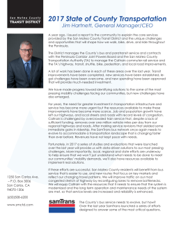 State of County Transportation 2017