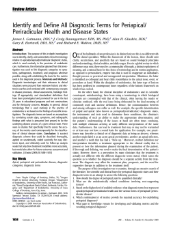 Identify and Define All Diagnostic Terms for