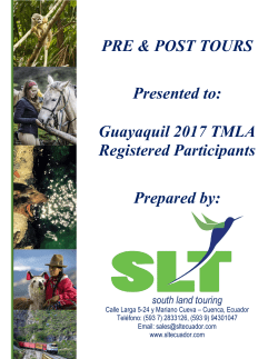 SLT &ndash; South Land Touring - TravelMart LatinAmerica