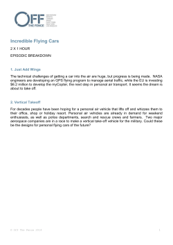 Incredible Flying Cars