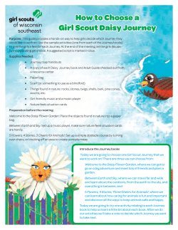 How to Choose a Daisy Journey