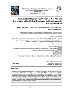 Reversible Diffusion Restriction is Not Always Correlated with