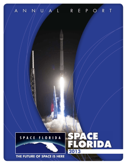 2013 Space Florida Annual Report