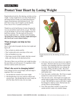 Protect Your Heart by Losing Weight