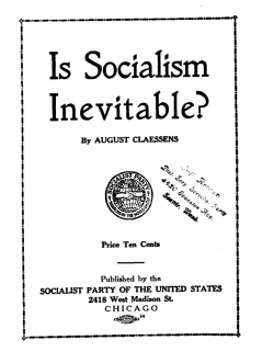 Is Socialism Inevitable?