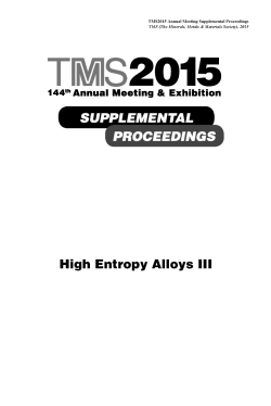 High-Throughput Synthesis and Characterization of Thin Film High