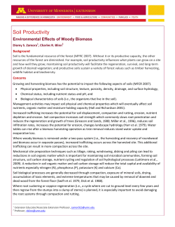 Soil Productivity - University of Minnesota Extension