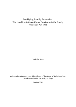 Fortifying Family Protection