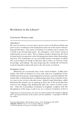 Revolution in the Library