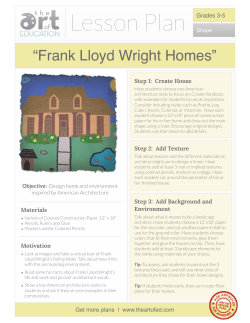 Lesson Plan - The Art of Ed