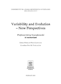Variability and Evolution