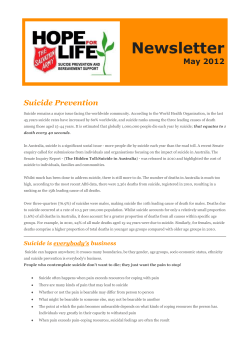 Newsletter - Hope for Life