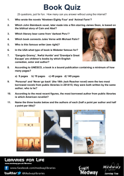 Book Quiz