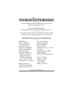 petition - SCOTUSblog