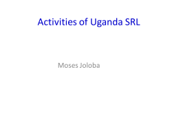 SRL Kampala, Uganda - Stop TB Partnership