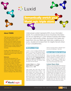Semantically enrich your MarkLogic triple store