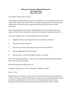 Rev. Roger Fritts February 28, 2016 On the Back of the Order Of