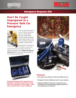 Emergency Response Kits