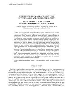 damage and rock&ndash;volatile mixture effects on impact