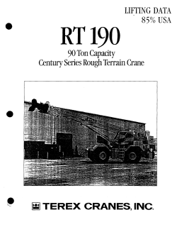 TEREX RT190 90 TON