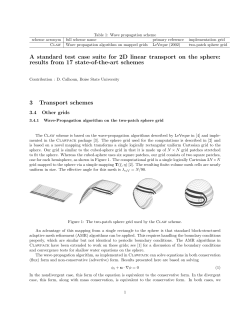 A standard test case suite for 2D linear transport on the sphere