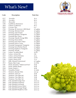 What`s New? - Freedom Fresh