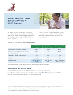 BEN COMPARES COSTS BEFORE HAVING A ROOT