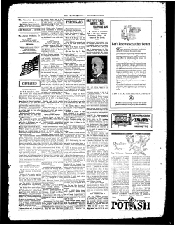 FIRST FIFTY YEARS HARDEST, SAYS TELEPHONE MAH la iitY V 1