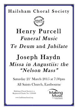 Henry Purcell Joseph Haydn