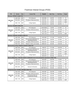 To see the latest FIG clusters, please click here.