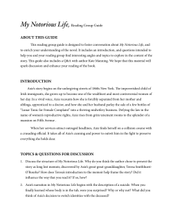 Reading Group Guide