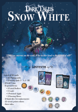 Mirror, mirror, on the wall, Who in this land is the fairest of all?