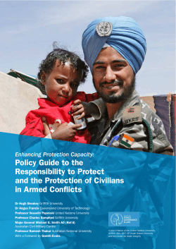 The Responsibility to Protect and the Protection