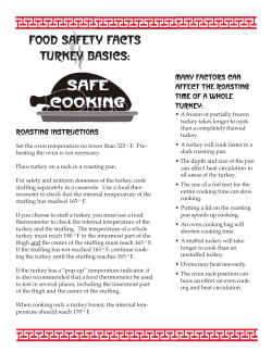 Food Safety Facts Turkey Basics: