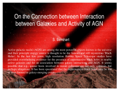 On the Connection between Interaction between Galaxies and