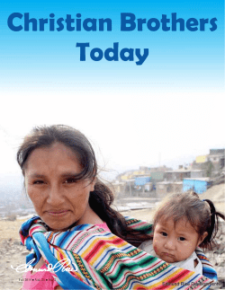 Fall 2015 - Edmund Rice Christian Brothers