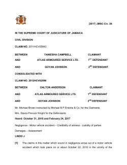 Campbell, Taniesha and Atlas Armoured Service Ltd. and Johnson