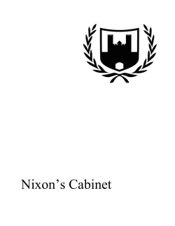 Nixon`s Cabinet