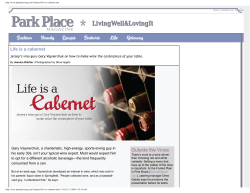 Life Is A Cabernet - The Fruited Plain Caterers