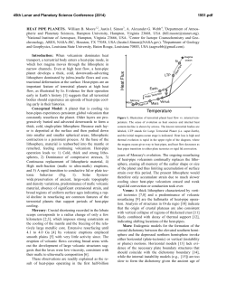 Heat Pipe Planets - USRA