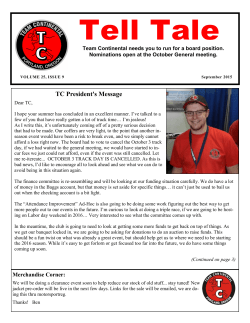 Tell Tale - Team Continental