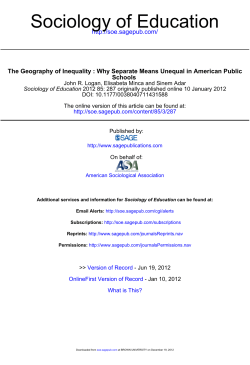 The Geography of Inequality