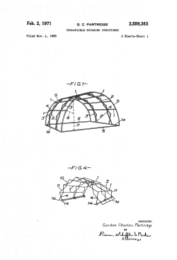 Collapsible building structures
