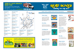 BCPL Mobile Library Services - Read Rover Newsletter