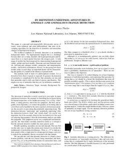 BY DEFINITION UNDEFINED