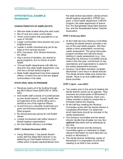 hypothetical example