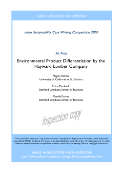 Hayward Lumber - Oikos International